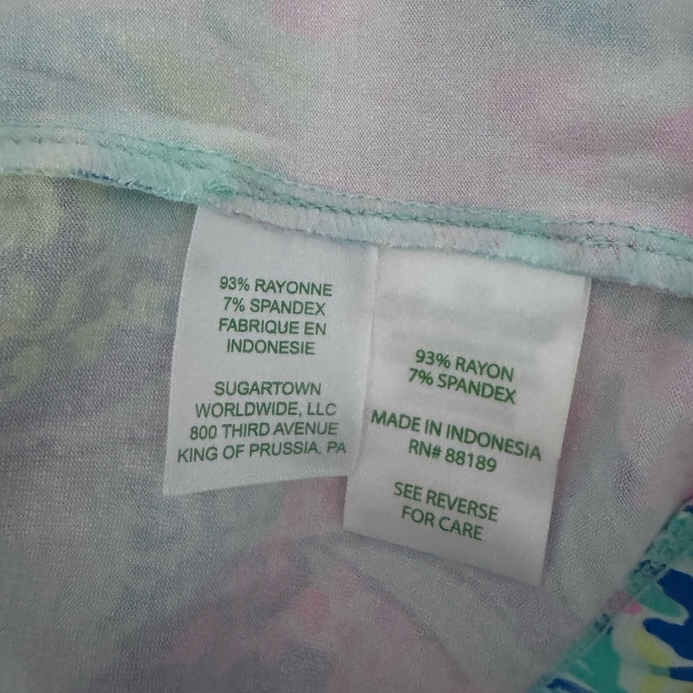 Lilly Pulitzer UPF +50 Sophie Dress SZ S Multi Mermaids Cove - Picture 15 of 16